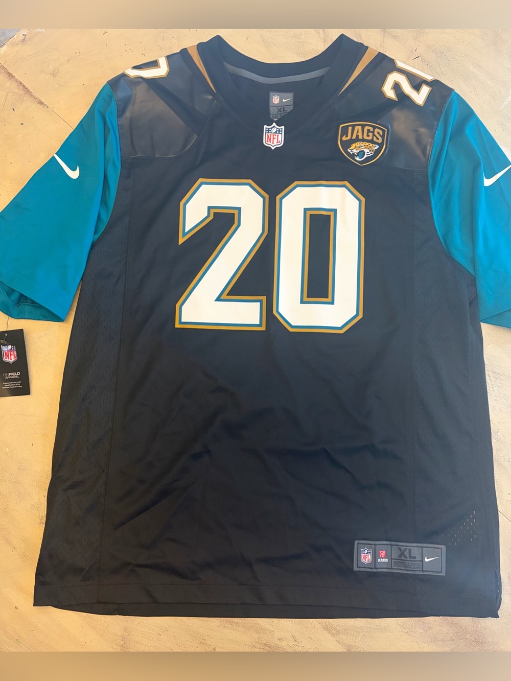 Nike On Field Men’s Size XL Jacksonville Jaguars #20 Jalen Ramsey Jersey NWT New